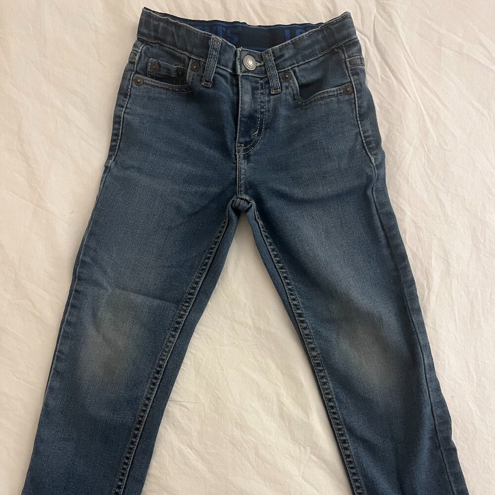 502™ Taper Fit Little Boys Jeans Blue size 5